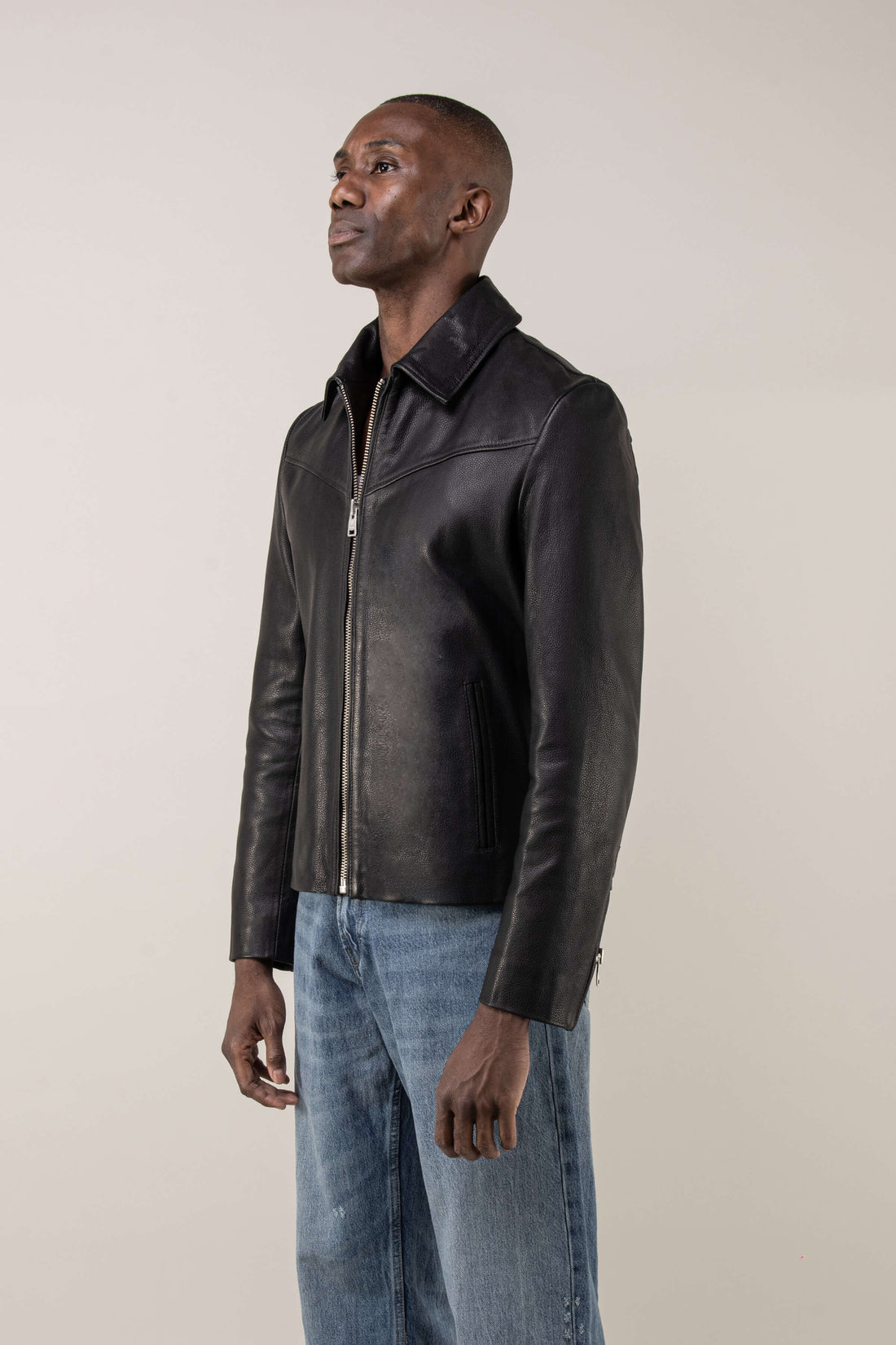 Hendrix Tall Premium Leather Jacket