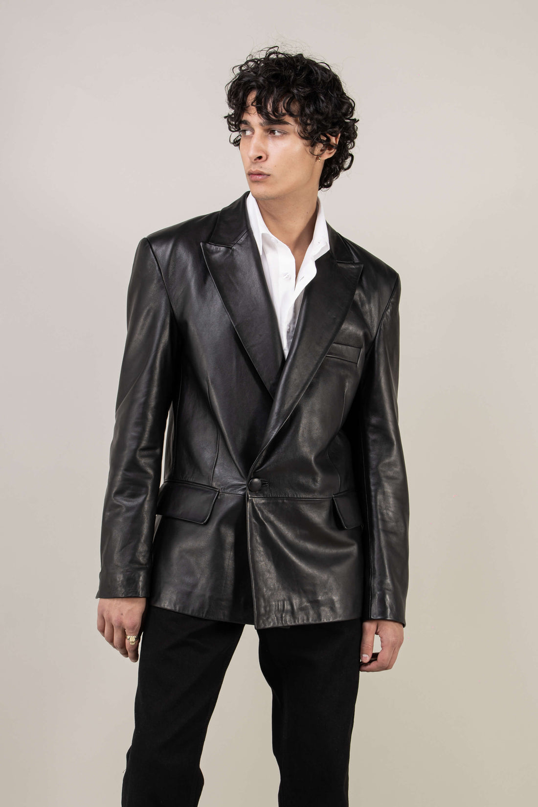 Grand Peak Premium Leather Blazer (Man)
