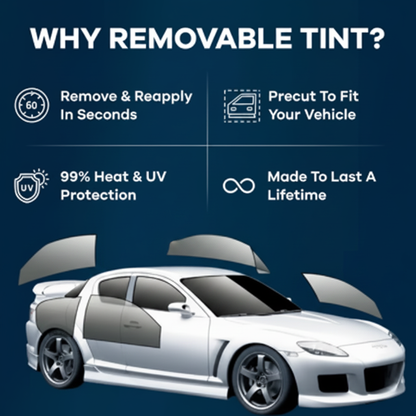 Removable Tint For Semi/Box Truck
