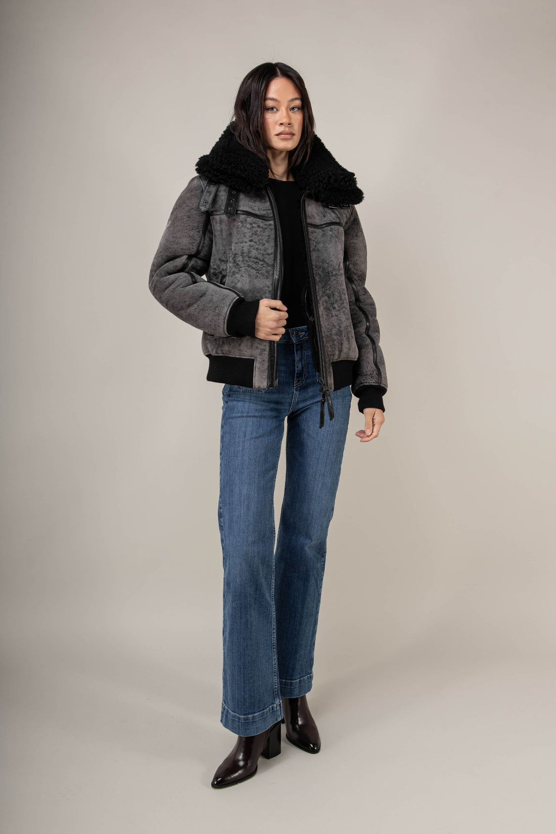 Asteroid Shearling Jacket (Woman)