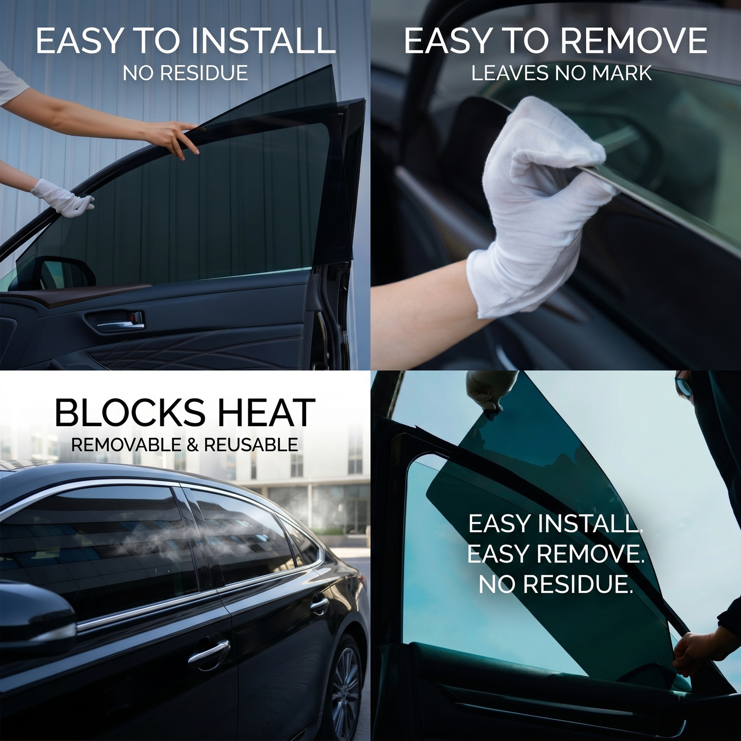 Removable Tint For Semi/Box Truck