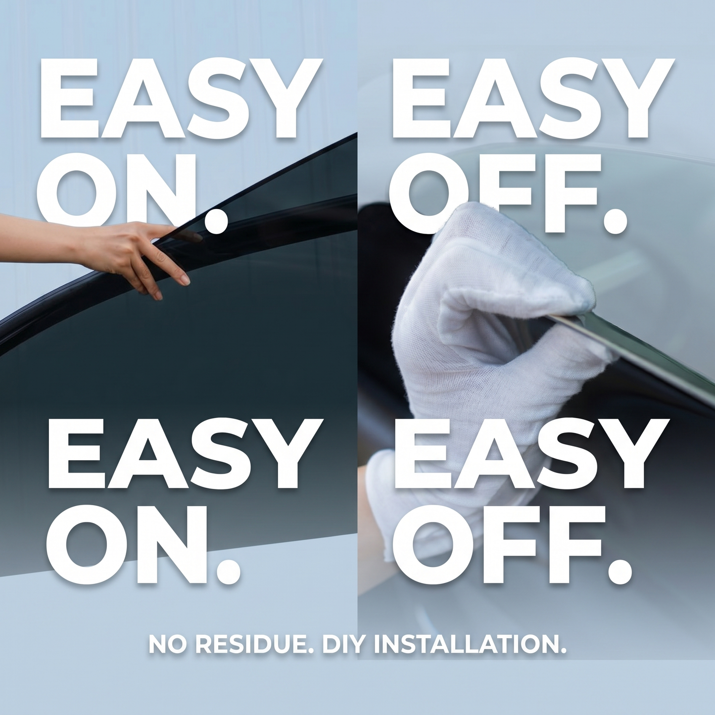 Removable Tint For Semi/Box Truck