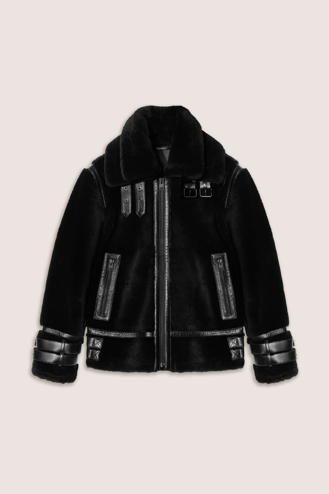 Polar 3.0: Noir Shearling Jacket (Woman)