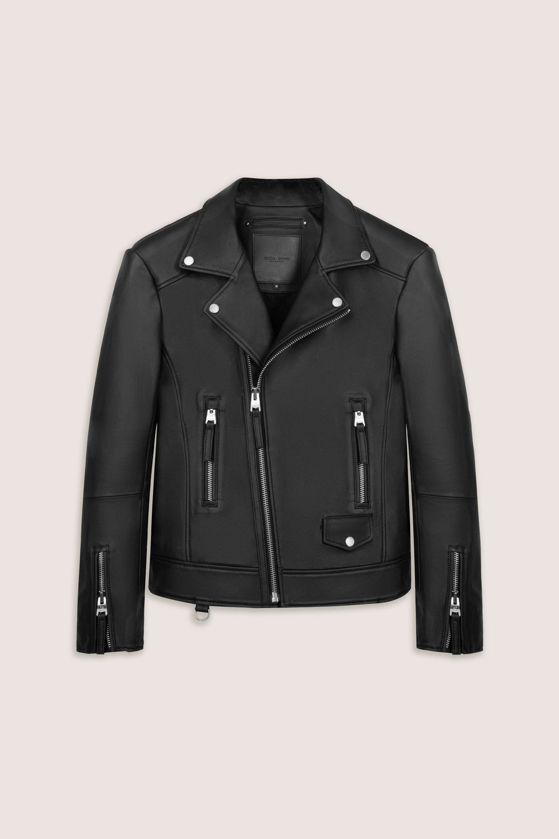 Refined Biker Tall Premium Leather Jacket (Man)